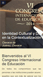 Mobile Screenshot of congreso.ime.edu.mx