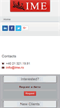 Mobile Screenshot of ime.ro